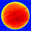 Image du Soleil prise avec l'Héliographe de l'Observatoire de Meudon (...)