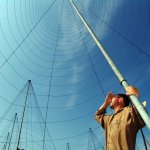 Les antennes spirales du réseau
